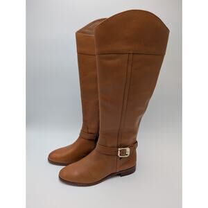 Women’s Vince Camuto Ovarlym Riding Boot Light Brown 6.5M New With Defects